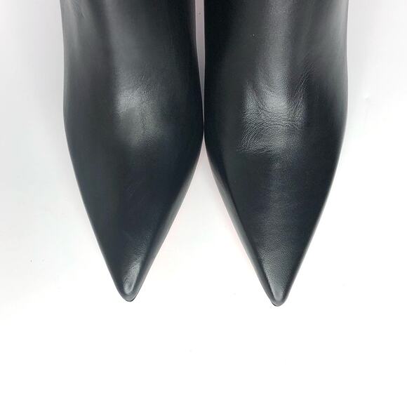 NEW Christian Louboutin Condora Botta 85 Knee High Black Pointed Toe Boots 37.5 - Picture 6 of 9
